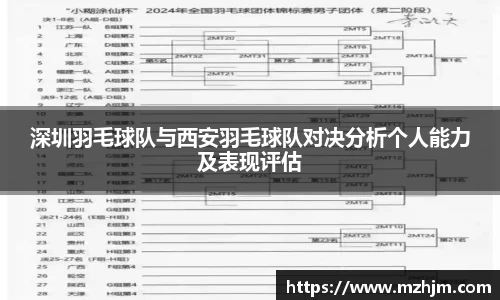 深圳羽毛球队与西安羽毛球队对决分析个人能力及表现评估